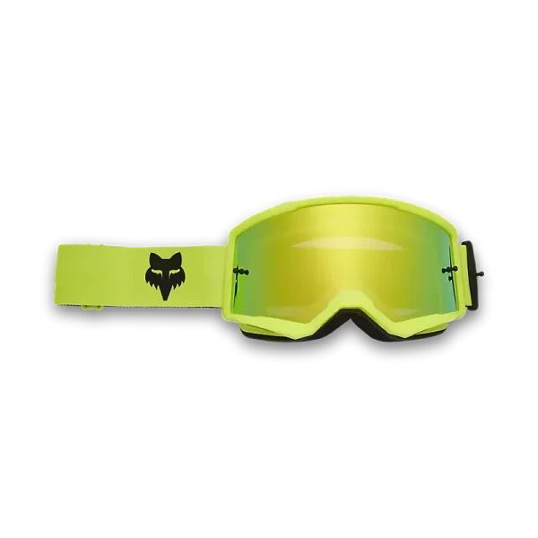 משקף אבק צהוב מלפנים - FOX Main Core Goggle Spark Front View