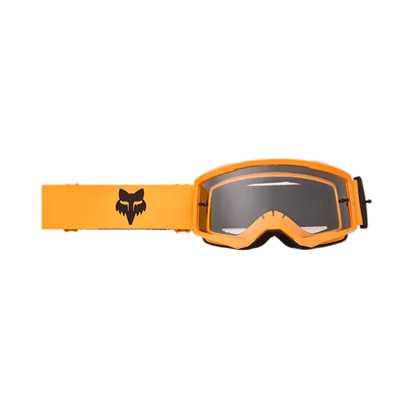 משקף אבק כתום מלפנים - FOX YOUTH Main Core Goggle Front View