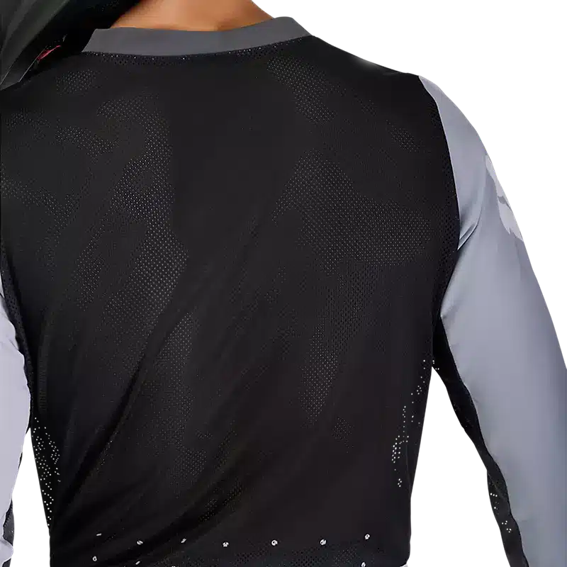 חולצת רכיבה פוקס שחור – FOX Ranger Air Off Road Jersey תקריב גב