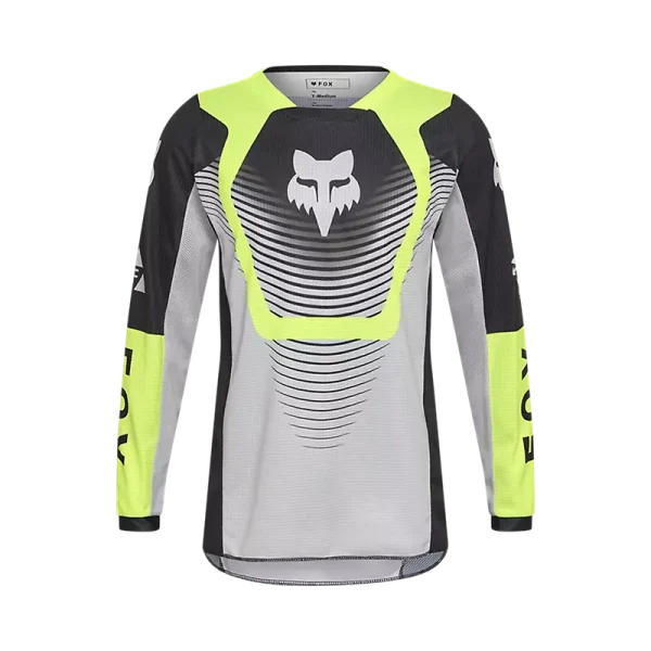 חולצת רכיבה פוקס צהוב - FOX YOUTH 180 Collect Jersey