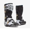 מגפי רכיבה פוקס לבן/שחור/אפור – FOX Instinct Boot