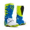 מגפי רכיבה פוקס כחול/צהוב – FOX Motion Boot