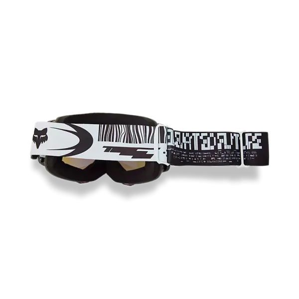 משקף אבק פוקס לבן שחור – FOX Main Image Cosmo Goggle Spark מבט אחורי רצועה