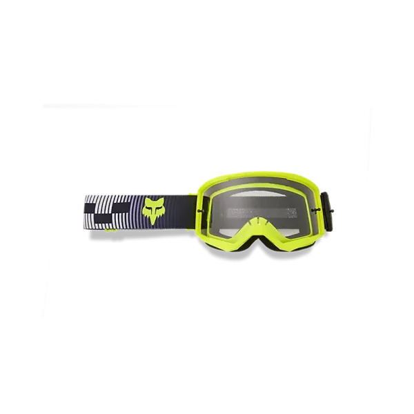 משקף אבק צהוב מלפנים - FOX Main Collect Goggle Front View