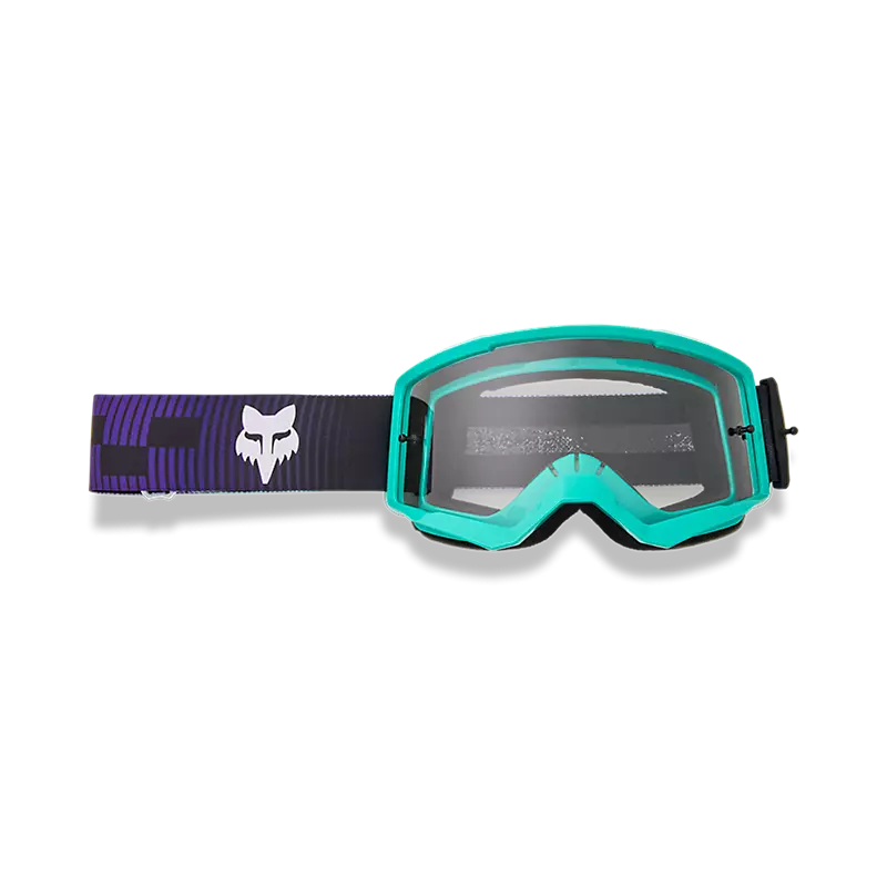 משקף אבק סגול מלפנים - FOX Main Collect Goggle Front View