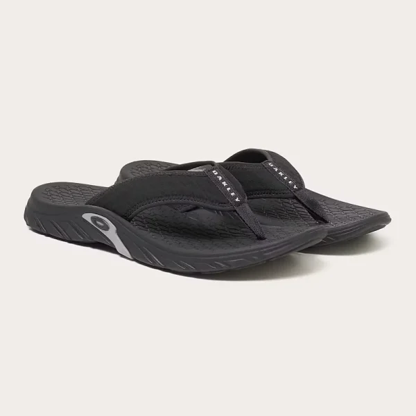 ציוד רכיבה אוקלי שחור - Oakley Operative Flip Flop