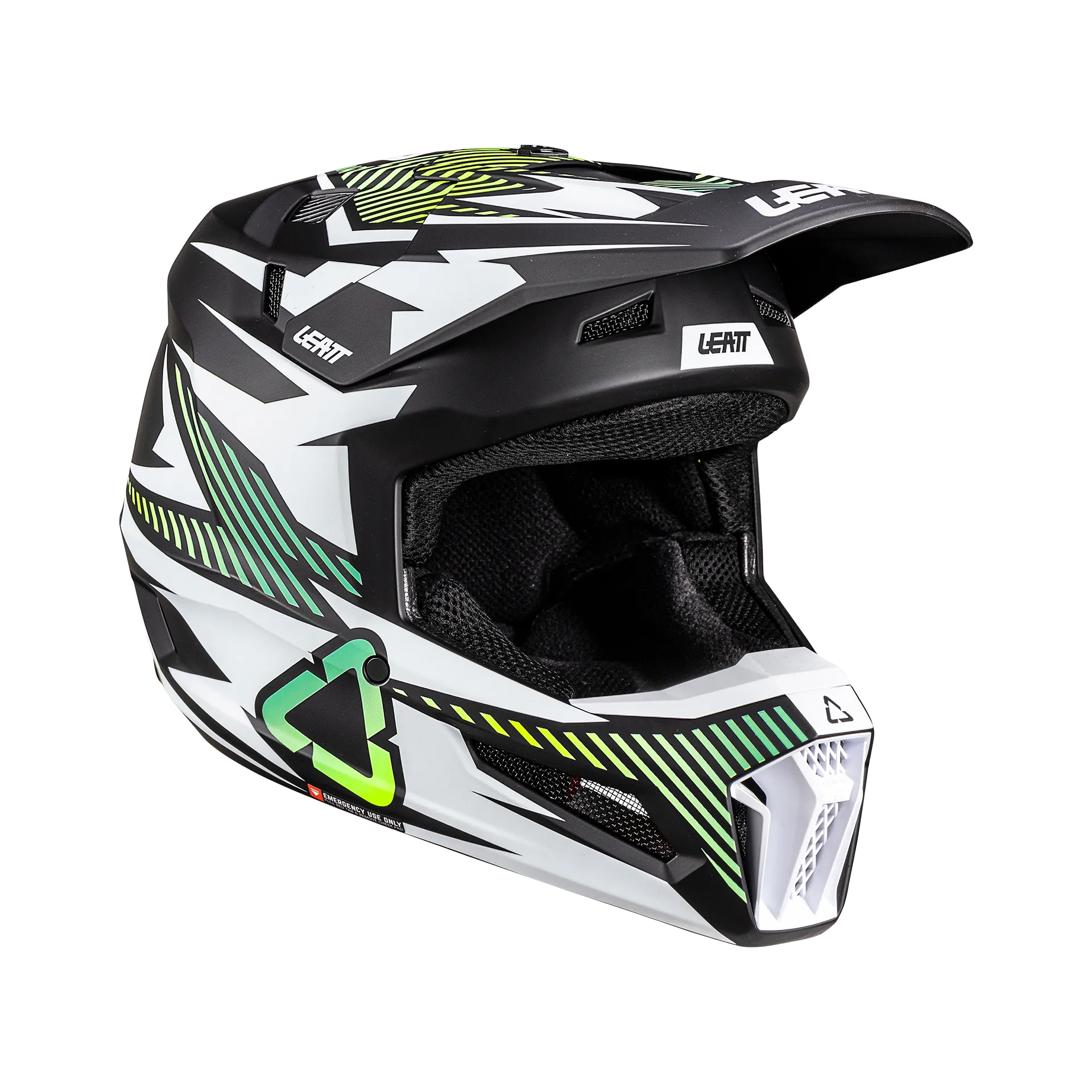 קסדת רכיבה ליט שחור - LEATT MOTO 3.5 V26 Storm Teal 3