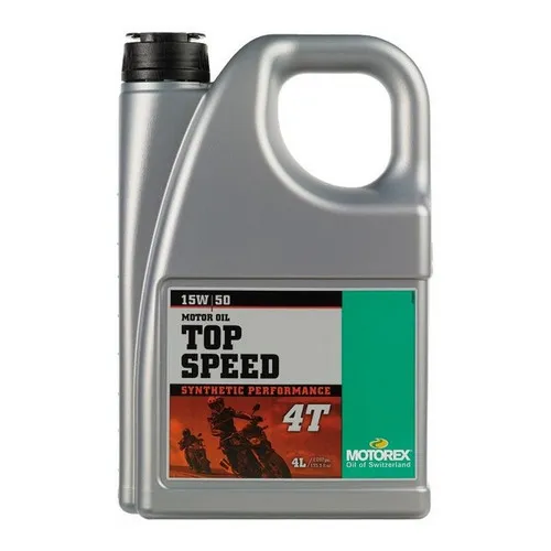 מוצר תחזוקה לאופנוע - 4 Motorex TOP SPEED 15W50 4L