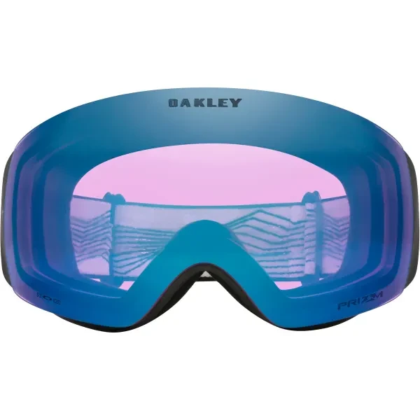 משקף סקי אוקלי שחור/ורוד Oakley Flight Deck M Wired Prizm מק"ט 7064G200 - מבט קדמי