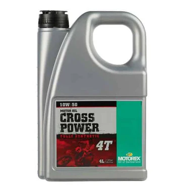 מוצר תחזוקה לאופנוע - 10W50 Motorex Cross Power 10W50 4L