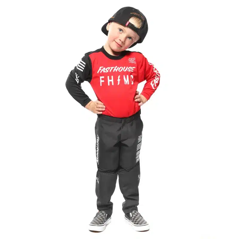חולצת רכיבה פסטהאוס שחור - Fasthouse Toddler Akin Jersey 8