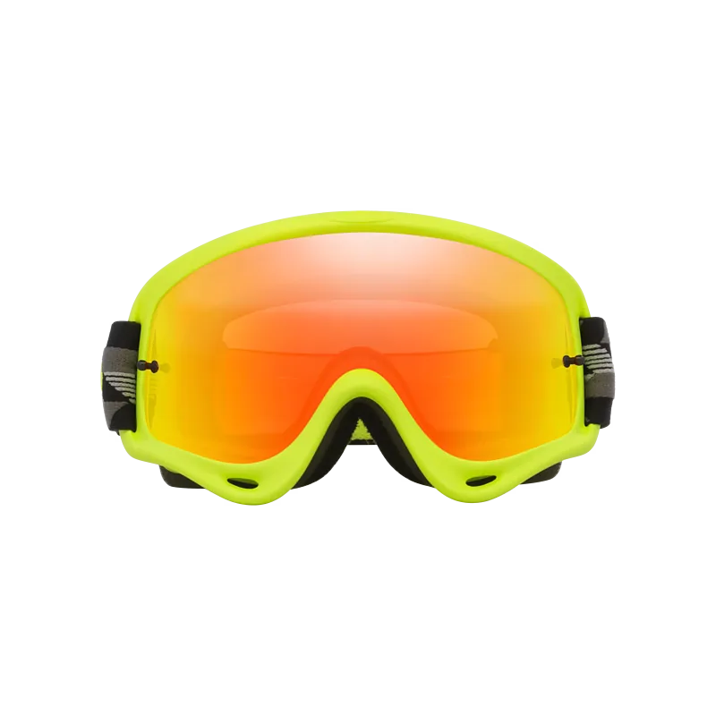 משקף אבק לאופנוע Oakley O Frame MX צהוב שחור