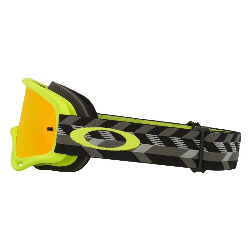 משקף אבק לאופנוע Oakley O Frame MX צהוב שחור