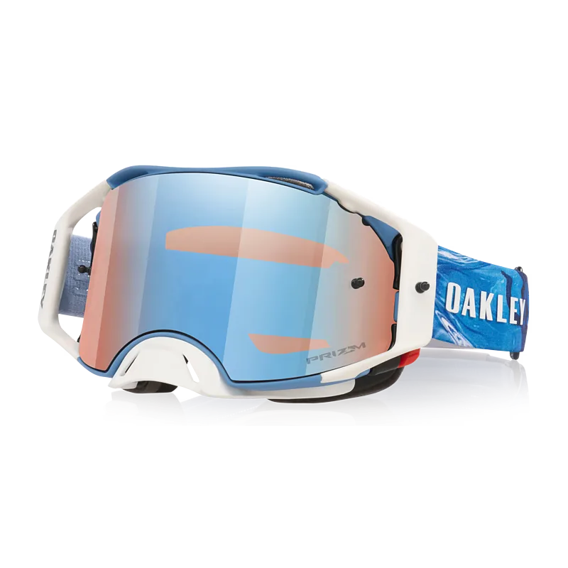 משקף אבק אוקלי לבן - Oakley Airbrake MX Sexton Prizm Iridium