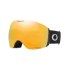 משקף סקי אוקלי שחור/זהב – Oakley Flight Deck L PRIZM
