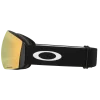 משקף סקי אוקלי שחור/זהב – Oakley Flight Deck L PRIZM