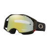 משקף אבק לאופניים אוקלי שחור/זהב – Oakley Airbrake MTB 50th Anniversary 24K