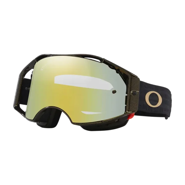 משקף אבק אוקלי שחור - Oakley Airbrake MTB 50th Anniversary 24K