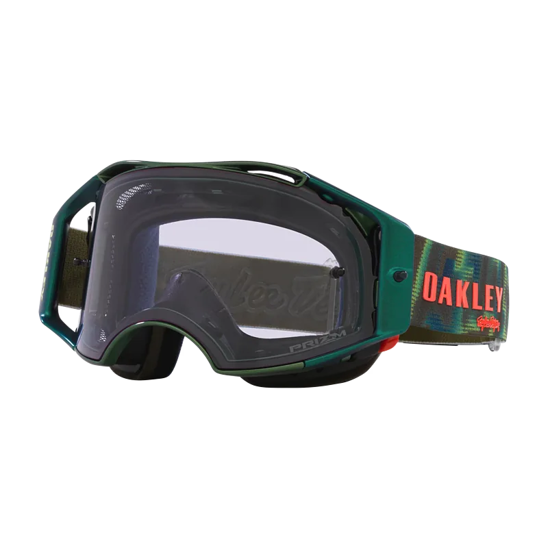 משקפי אבק אופניים Oakley Airbrake MTB TLD Pixel מבט קדמי