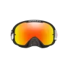 משקף אבק אוקלי שחור/לבן – Oakley O Frame 2.0 PRO MX Forge