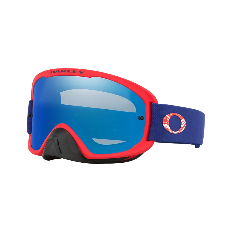 משקף אבק לאופנוע Oakley O Frame 2.0 Pro MX Team אדום כחול
