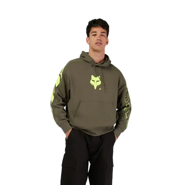 קפוצ׳ון פוקס ירוק - ' FOX Elevated Oversize Hoodie
