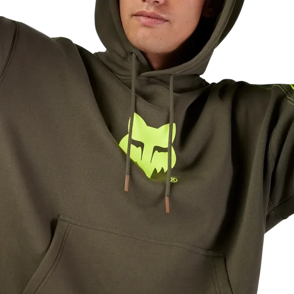 קפוצ׳ון פוקס ירוק - ' FOX Elevated Oversize Hoodie 4