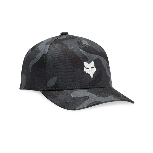 כובע פוקס שחור - FOX Head Camo 110 Snapback