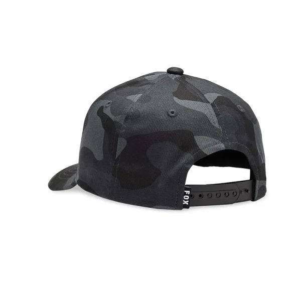 כובע פוקס שחור - FOX Head Camo 110 Snapback 2