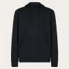 קפוצ'ון רוכסן אוקלי שחור – OAKLEY RELAX FULL ZIP HOODIE 2.0