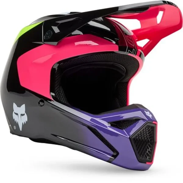 קסדת רכיבה פוקס ורוד - FOX YTH V1 Elevated Helmet