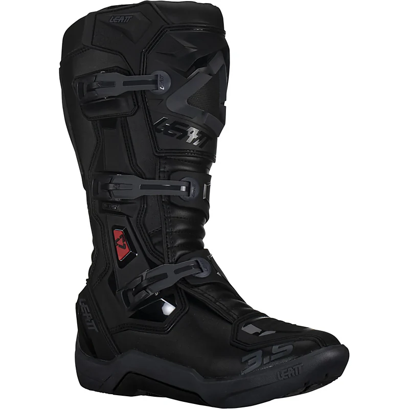 מגפי רכיבה ליט שחור - Leatt Boots Moto 3.5 JR Stealth 2