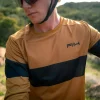 חולצת רכיבה פסטהאוס חום – Fasthouse Impakt Ribot LS Jersey