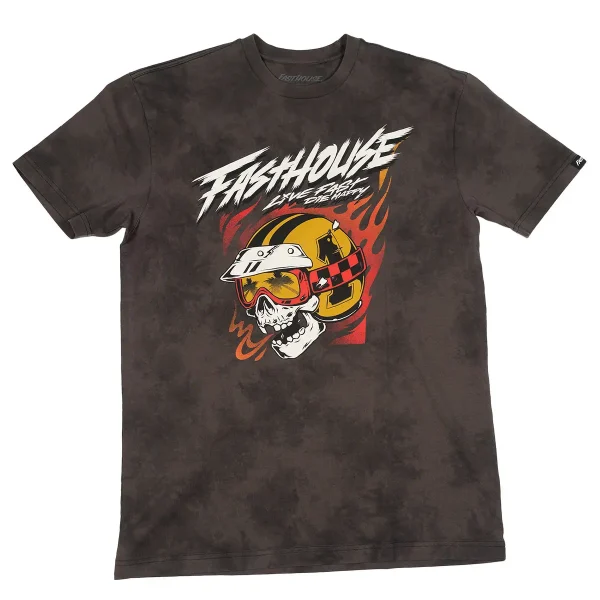 ציוד רכיבה פסטהאוס שחור - Fasthouse Destroyer SS Tee