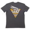 חולצת טי קצרה פסטהאוס שחור – Fasthouse Flyer SS Tee