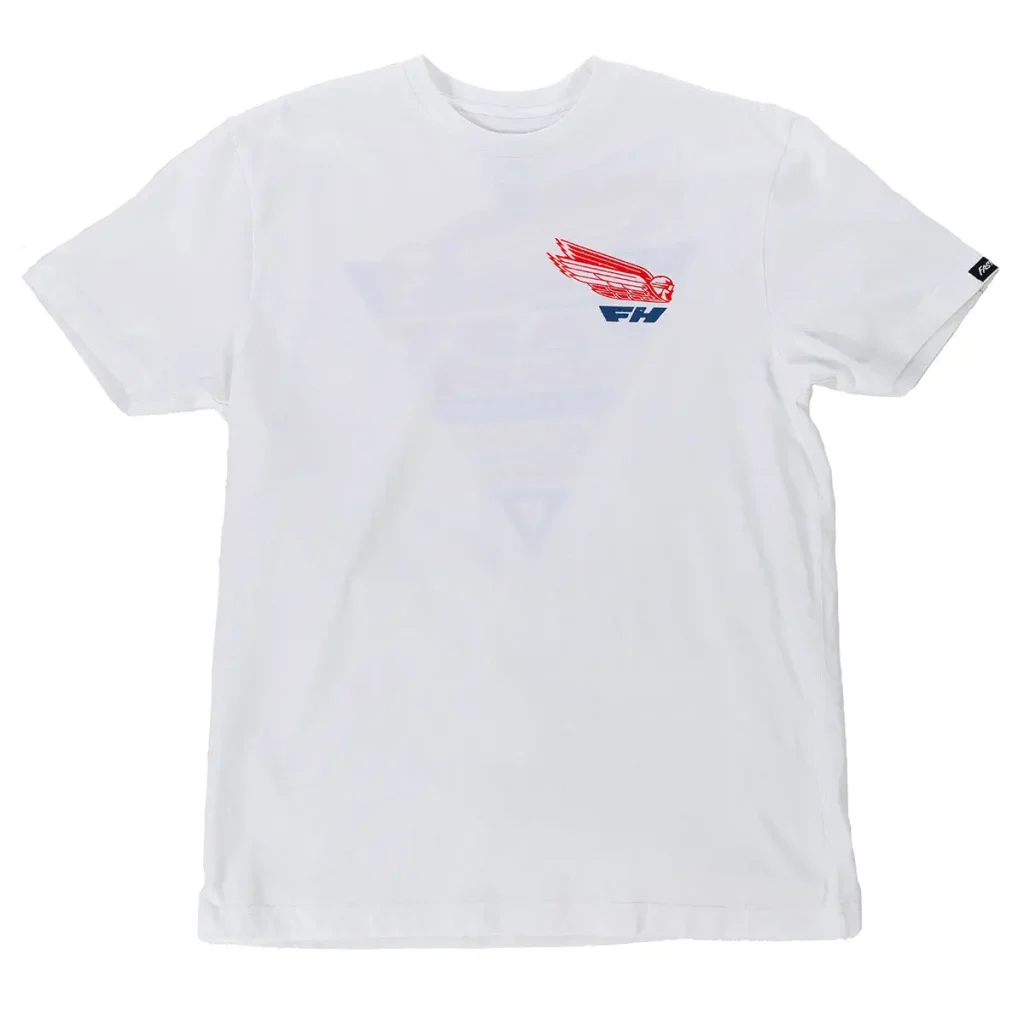 ציוד רכיבה פסטהאוס לבן - Fasthouse Flyer SS Tee