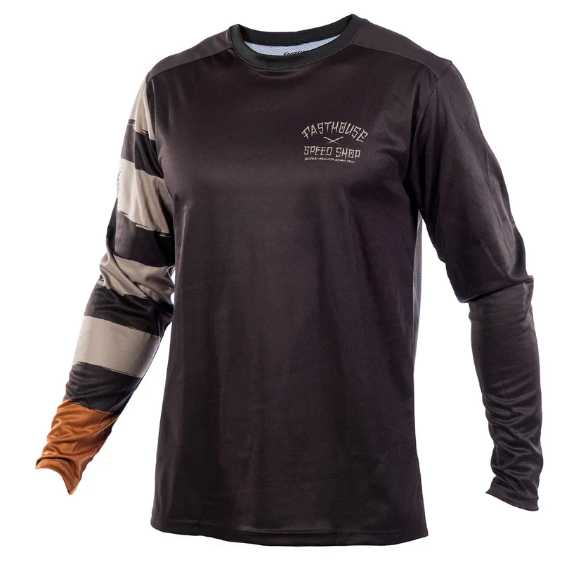 חולצת רכיבה פסטהאוס שחור - Fasthouse Impakt Endo LS Jersey
