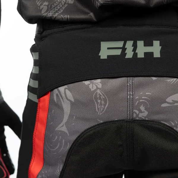 מכנסיים פסטהאוס שחור - Fasthouse Sanguaro Cargo TB Island Hopping Pant Black 6