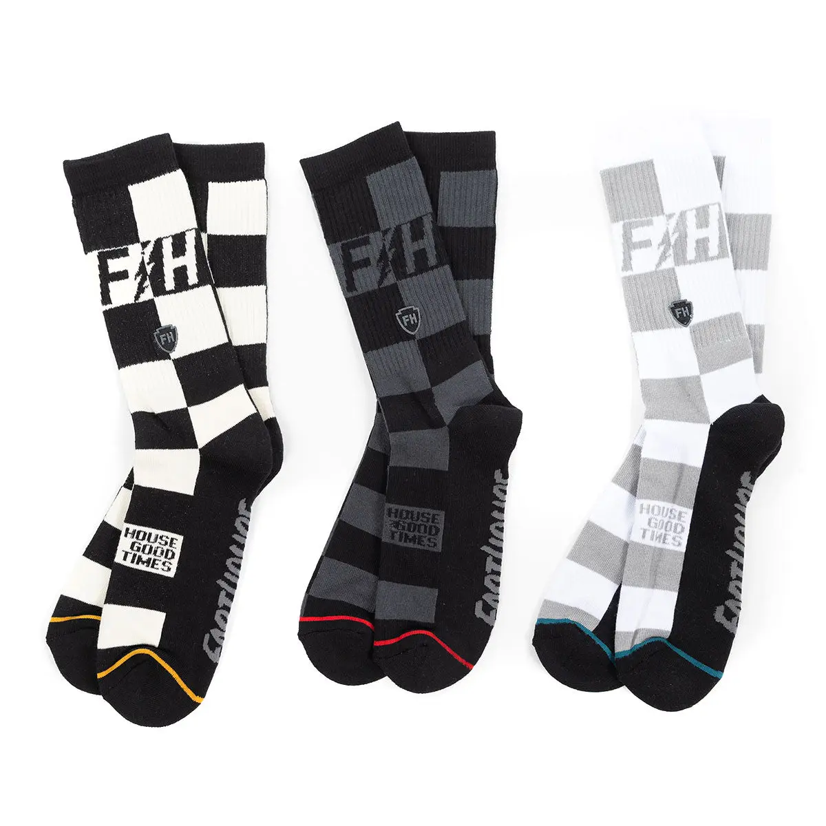 גרביים פסטהאוס - Fasthouse Lineup 3 Pack Socks 2