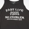 ציוד רכיבה פסטהאוס שחור - Fasthouse No Problem Tank Graphite Black 4
