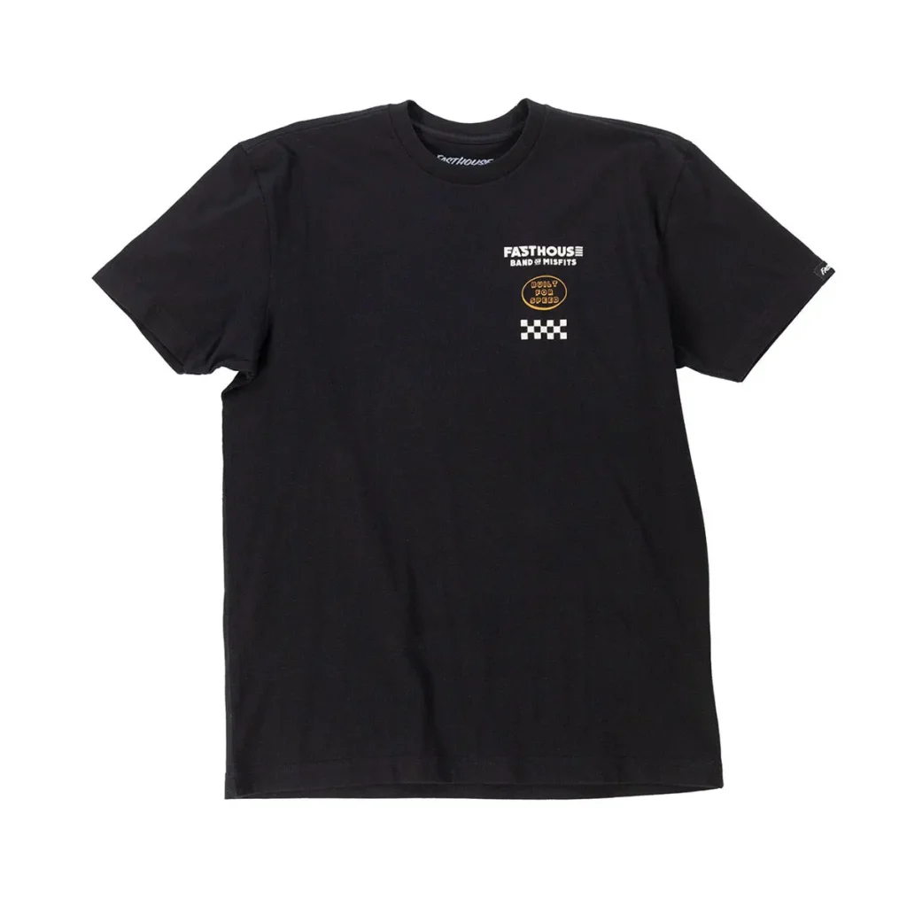 ציוד רכיבה פסטהאוס שחור - Fasthouse Youth Pursuit SS Tee Graphite Black