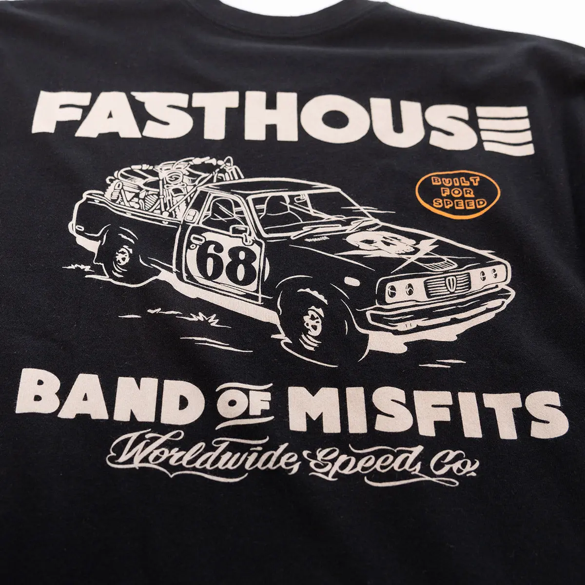 ציוד רכיבה פסטהאוס שחור - Fasthouse Youth Pursuit SS Tee Graphite Black 4