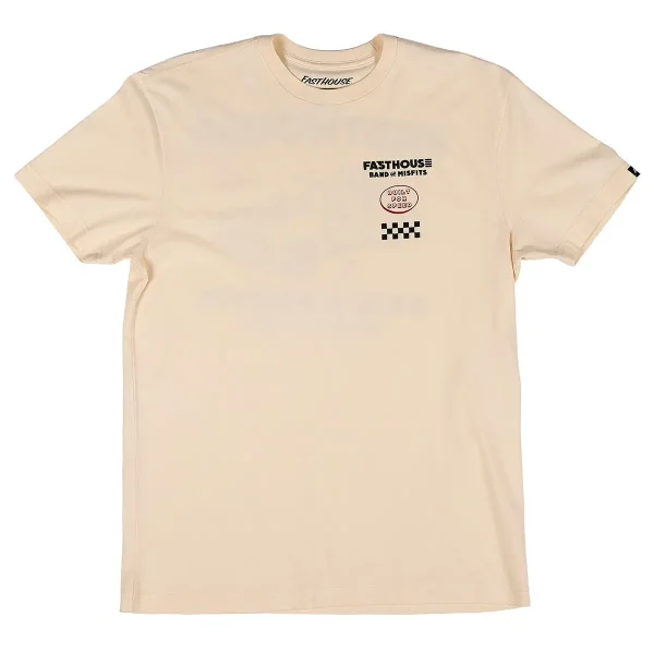 ציוד רכיבה פסטהאוס - Fasthouse Pursuit SS Tee Natural