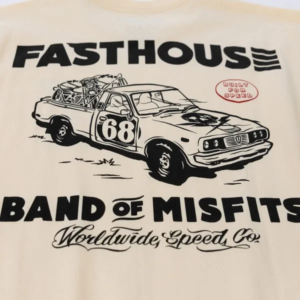 ציוד רכיבה פסטהאוס - Fasthouse Pursuit SS Tee Natural 3