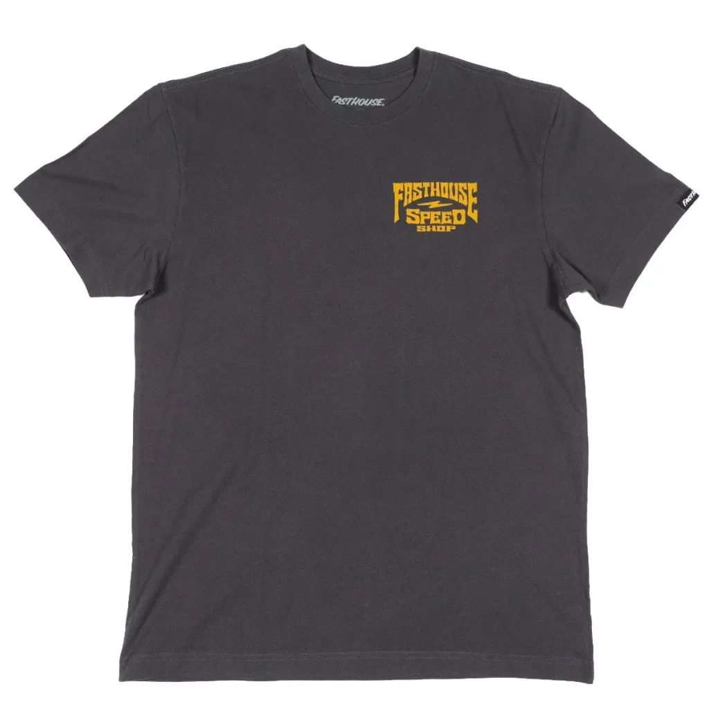 ציוד רכיבה פסטהאוס שחור - Fasthouse Record SS Tee