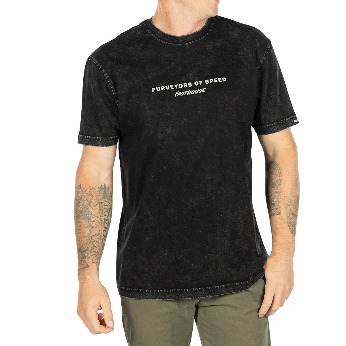 ציוד רכיבה פסטהאוס שחור - Fasthouse Render SS Tee