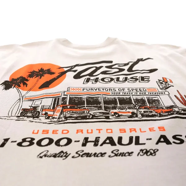 ציוד רכיבה פסטהאוס אפור - Fasthouse Sunset SS Tee 4