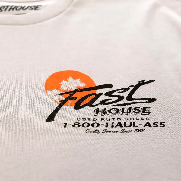 ציוד רכיבה פסטהאוס אפור - Fasthouse Sunset SS Tee 6