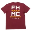 חולצת טי קצרה פסטהאוס בורדו – Fasthouse Team SS Tee Maroon