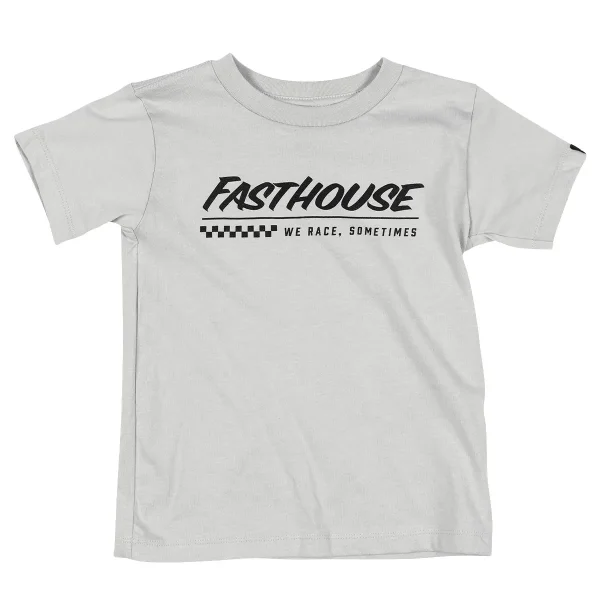 ציוד רכיבה פסטהאוס אפור - Fasthouse Toddler Emblem SS Tee